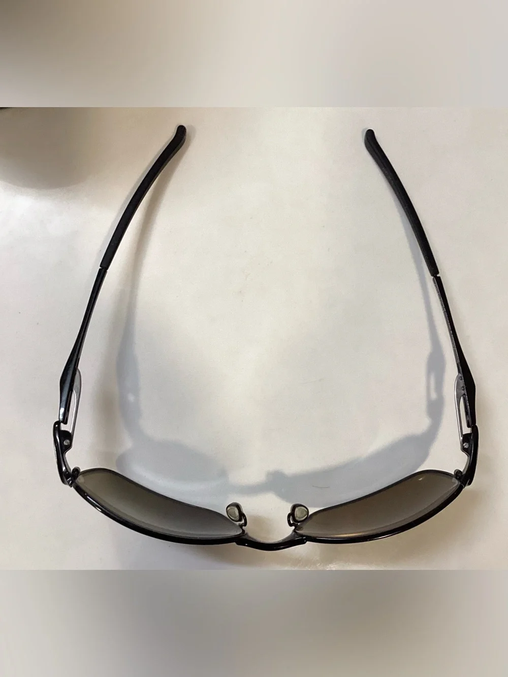 Vintage Oakley C Wire 004046 Men’s Polished Black Frame Black Iridium Polarized